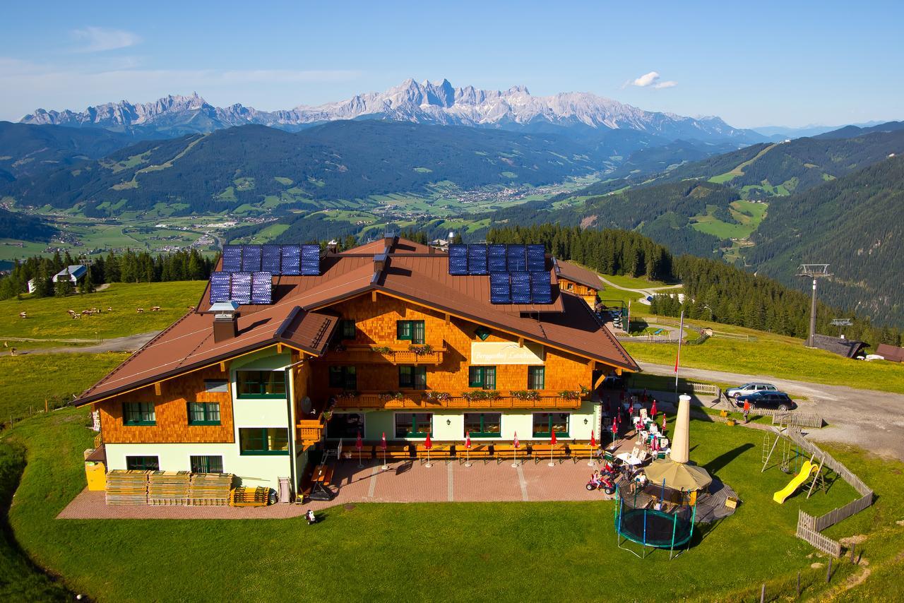 ホテルBerggasthof Latschenhof フラッハウ エクステリア 写真