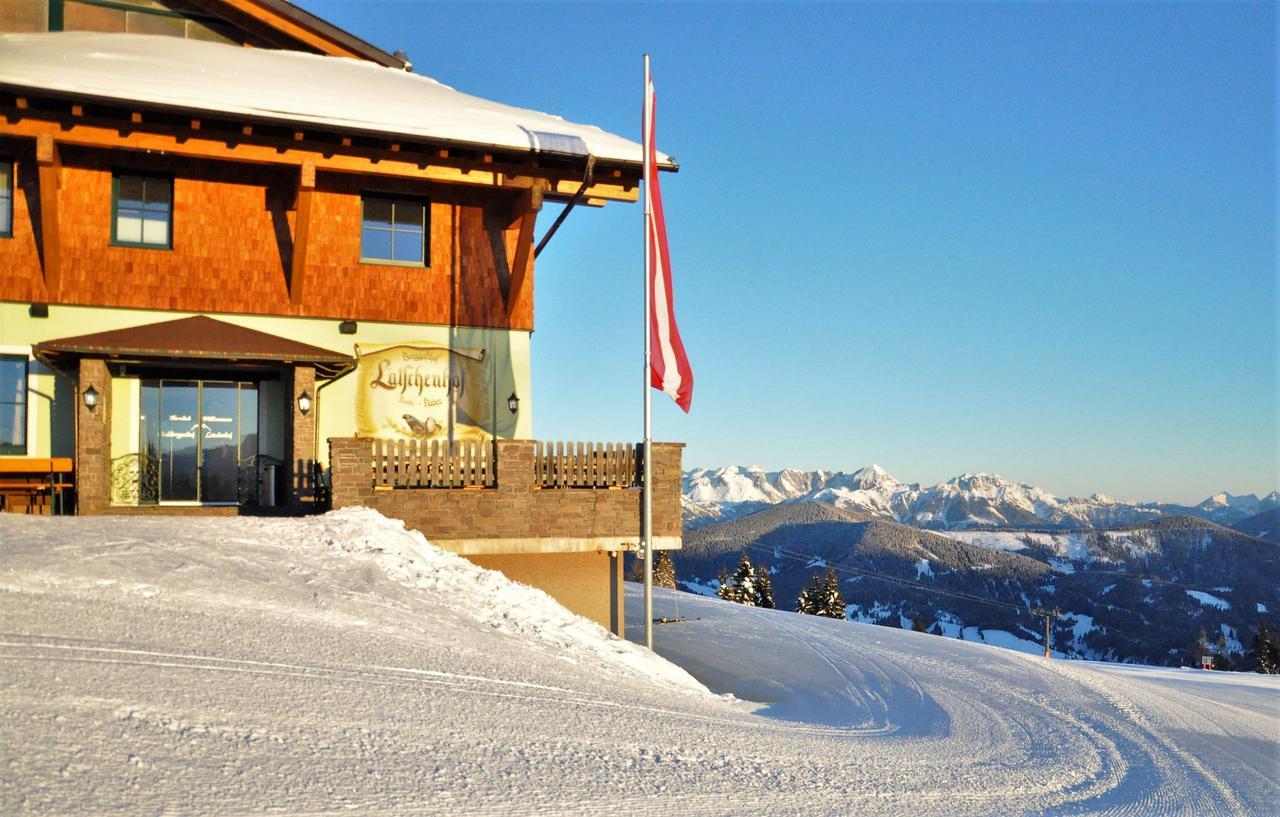 ホテルBerggasthof Latschenhof フラッハウ エクステリア 写真